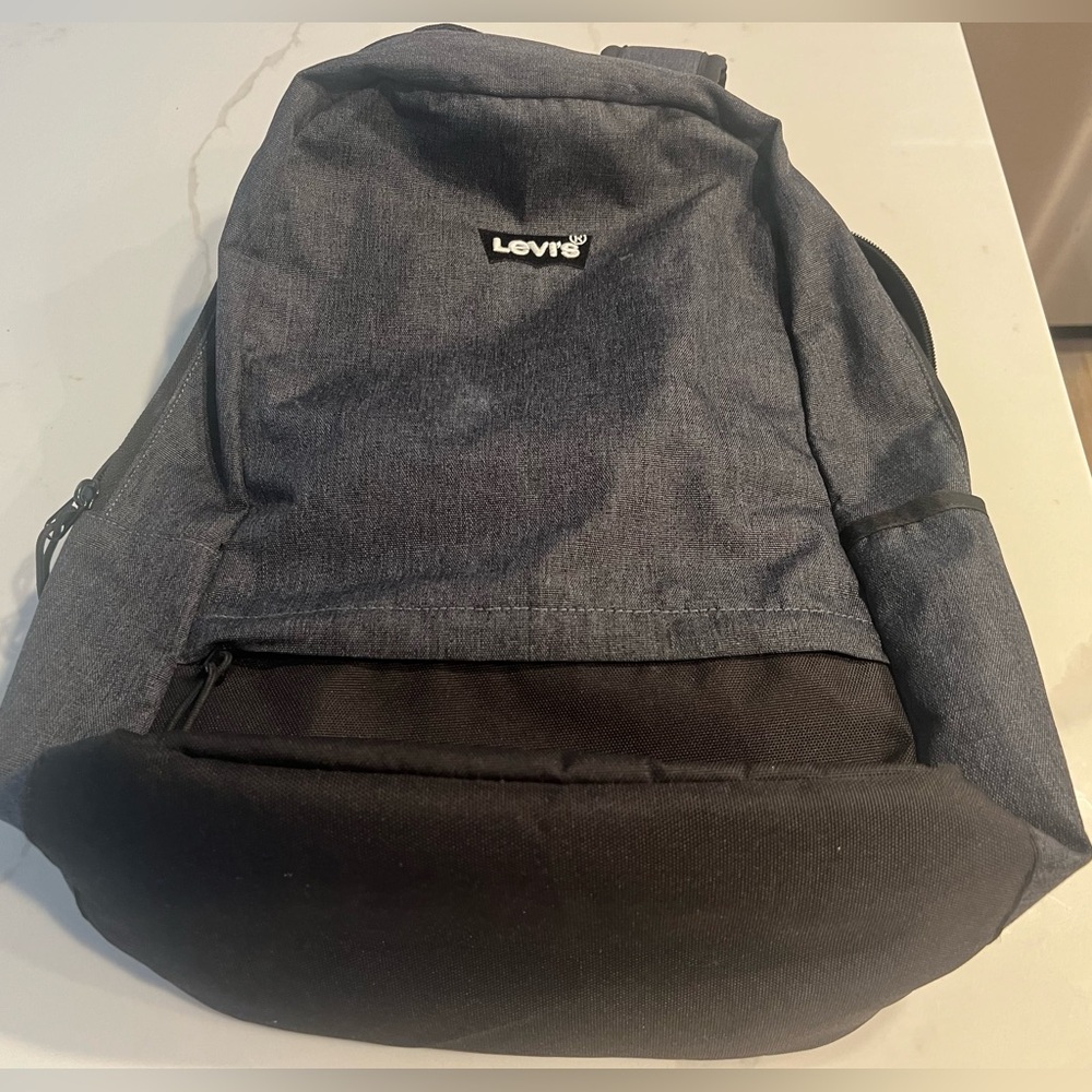 Levi’s black + gray Backpack